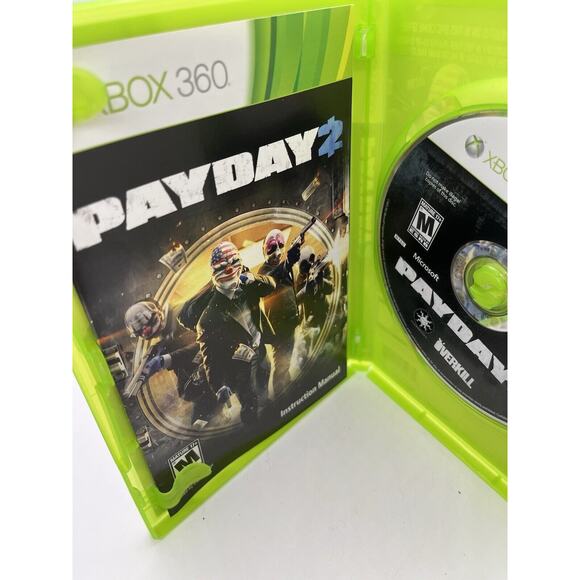 Payday 2 Microsoft Xbox 360 Video Game Complete With Manual - TESTED - Picture 4 of 7